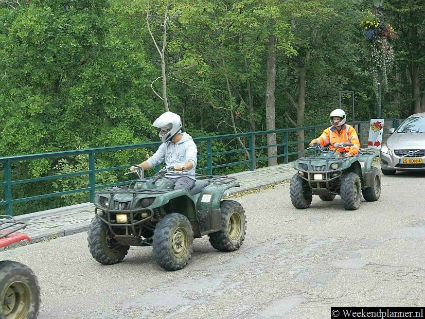 Bij Coo Adventure kun je naast kajaks en mountainbikes ook quads huren. Je moet voor een quad overigens wel een rijbewijs hebben.Tip: Outdoor sport in de Ardennen.