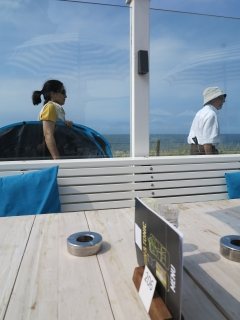 Aan zee