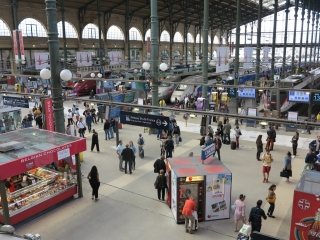 trein in Parijs