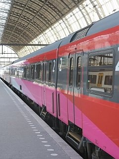 trein naar Brussel