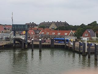 Aankomst Vlieland