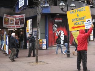 Ticket verkoop