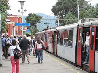 Pompeii trein