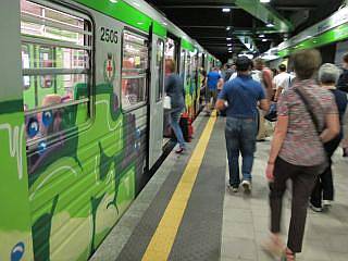 metro Milaan