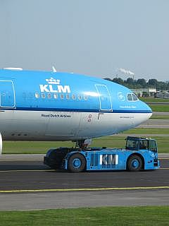 klm taxiën