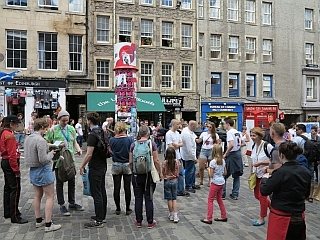 rondleiding in Edinburgh