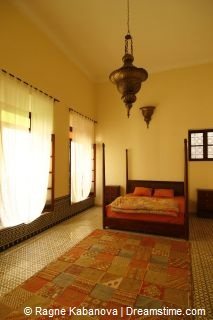 Riad hotelkamer