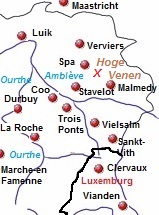 De omgeving van Spa