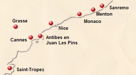 Franse Rivièra en Monaco
