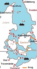 veerboten Denemarken