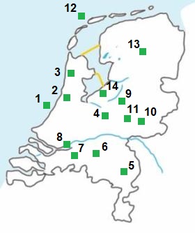 Wandelgebieden